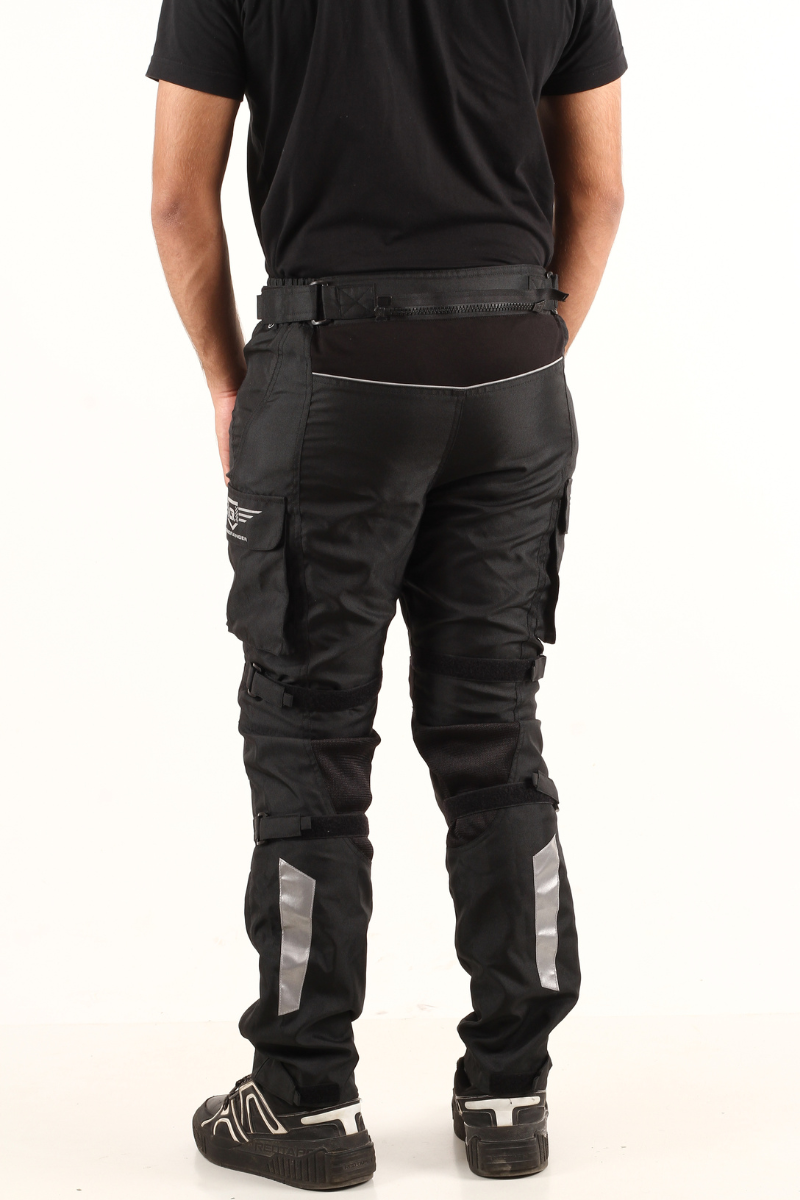Lone Ranger Trotter Riding Trousers with Tail Bone Protector- Black