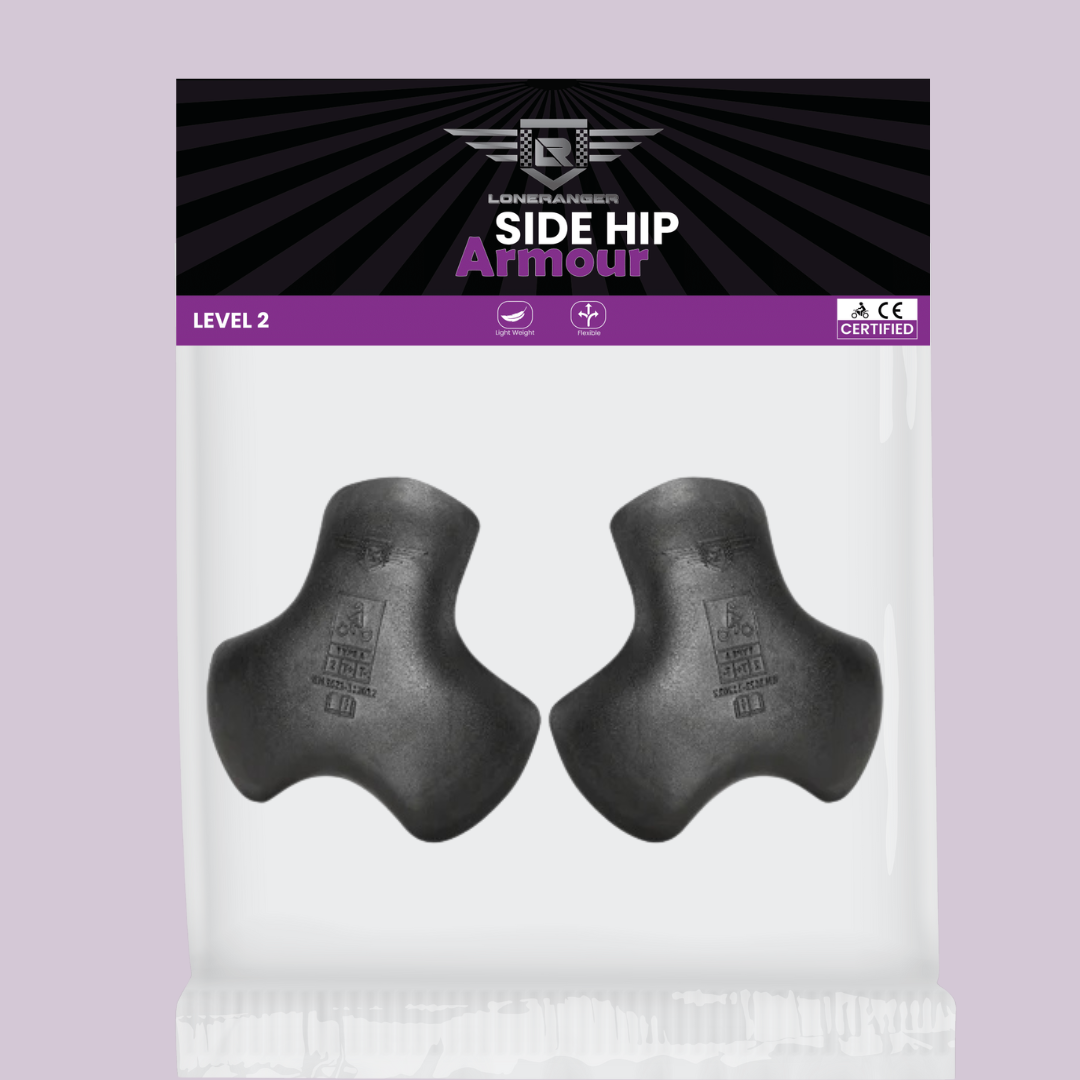 Hip Armour Set Black LONE RANGER