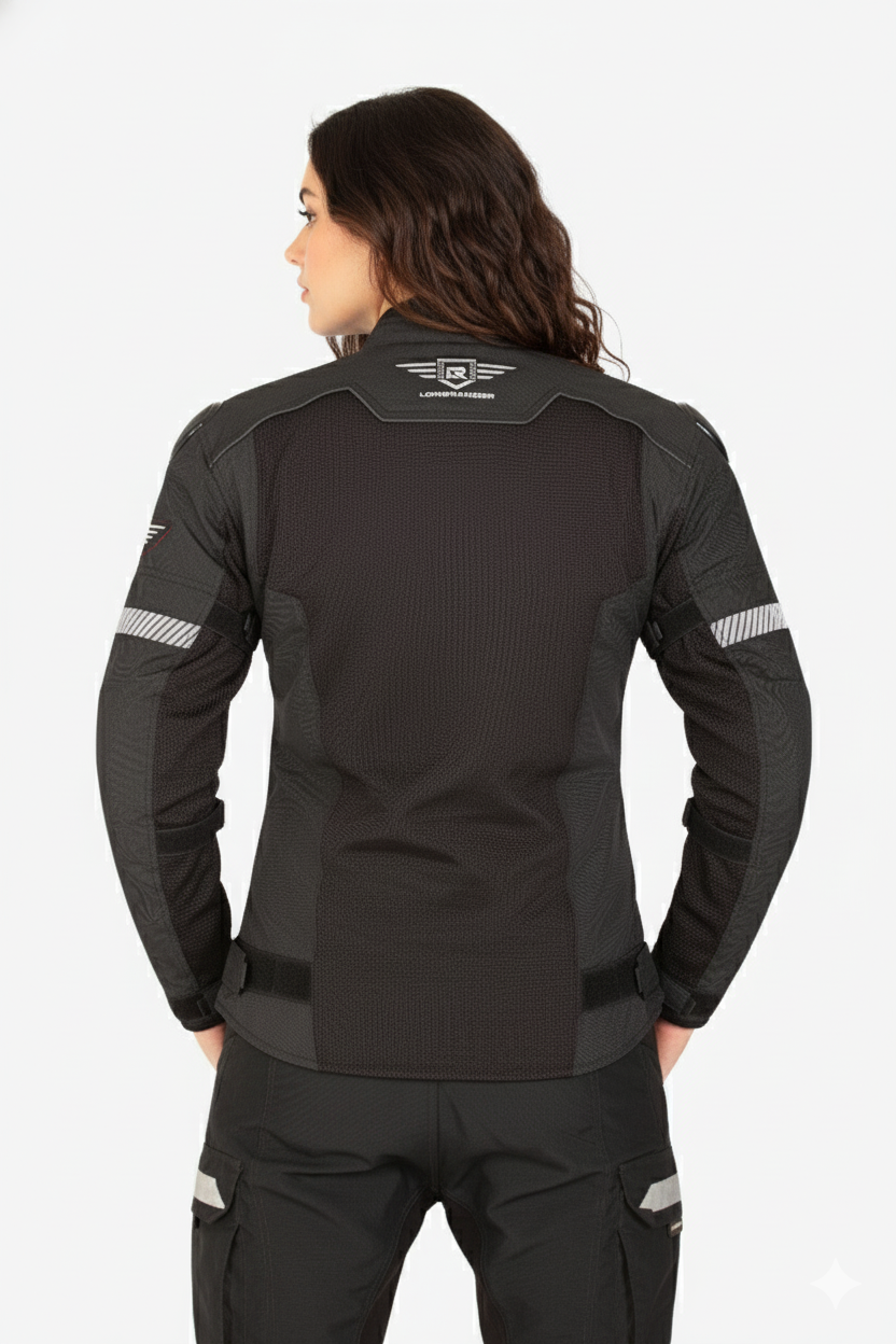 Women Addon Pro Jacket (All black) Loneranger India