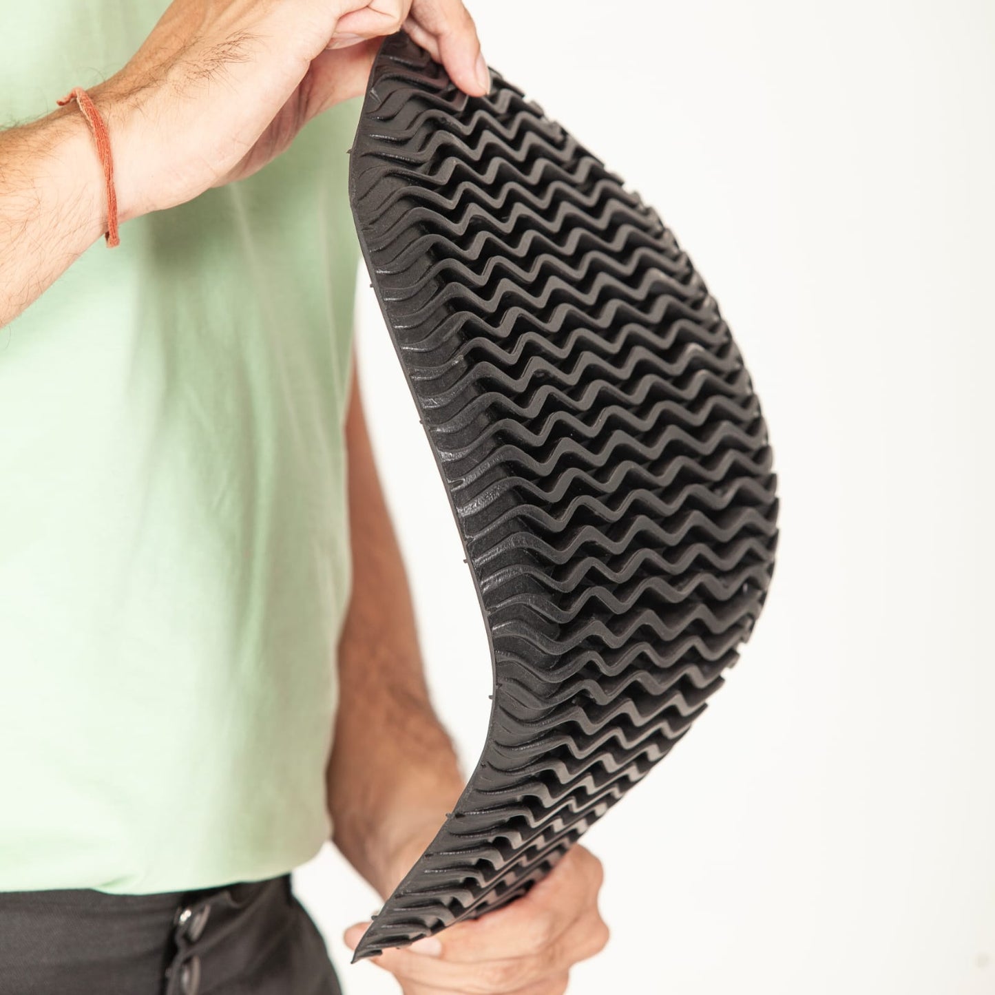 Spine Protector Armour Flexi - Medium Black Loneranger India