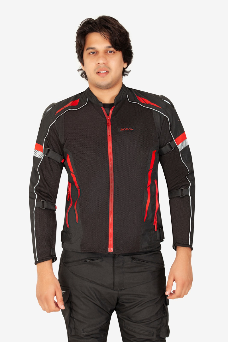 Addon Pro Jacket (black/red) Loneranger India
