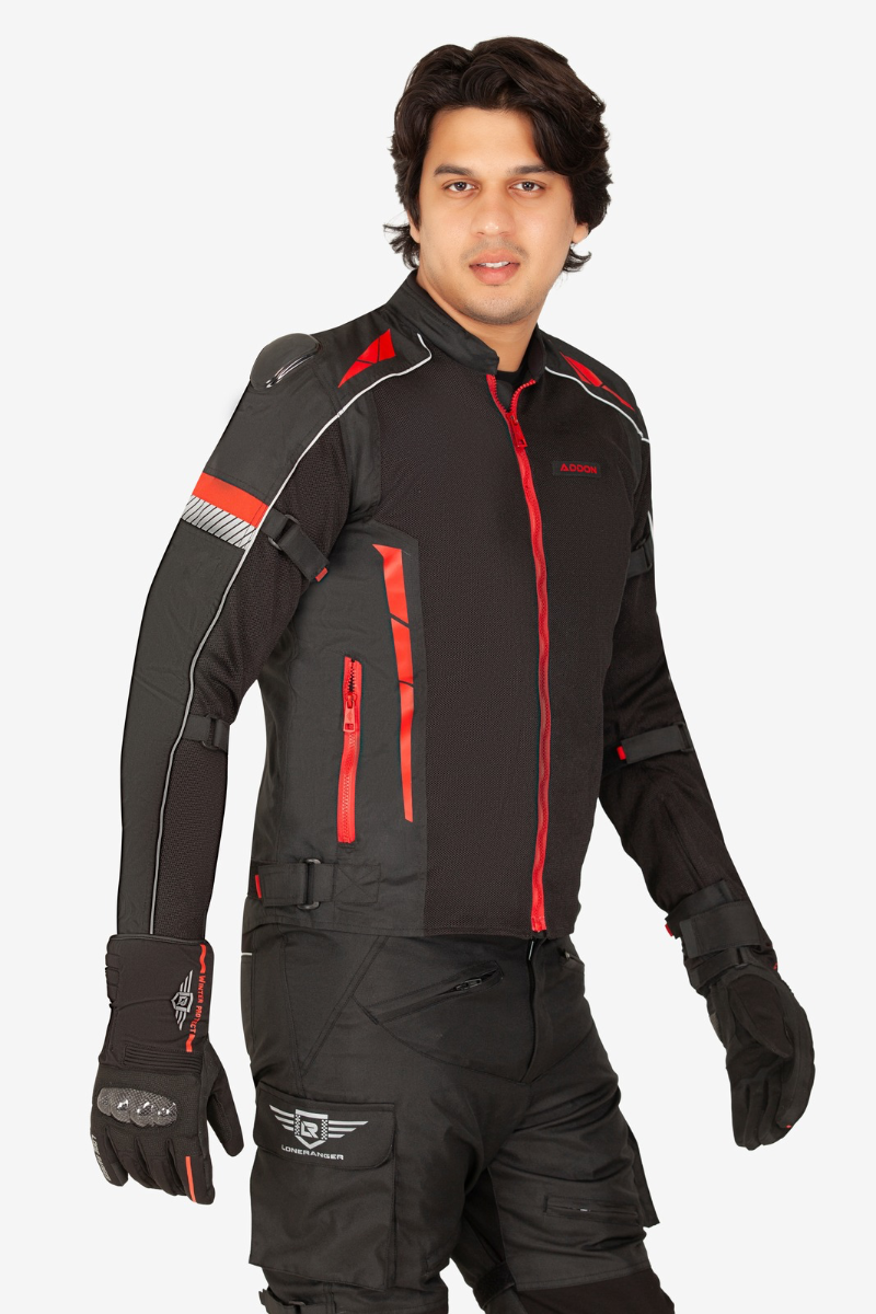 Addon Pro Jacket (black/red) Loneranger India