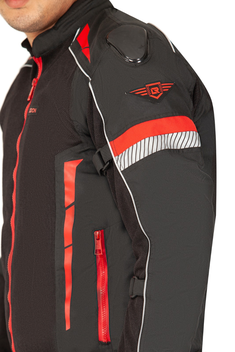 Addon Pro Jacket (black/red) Loneranger India