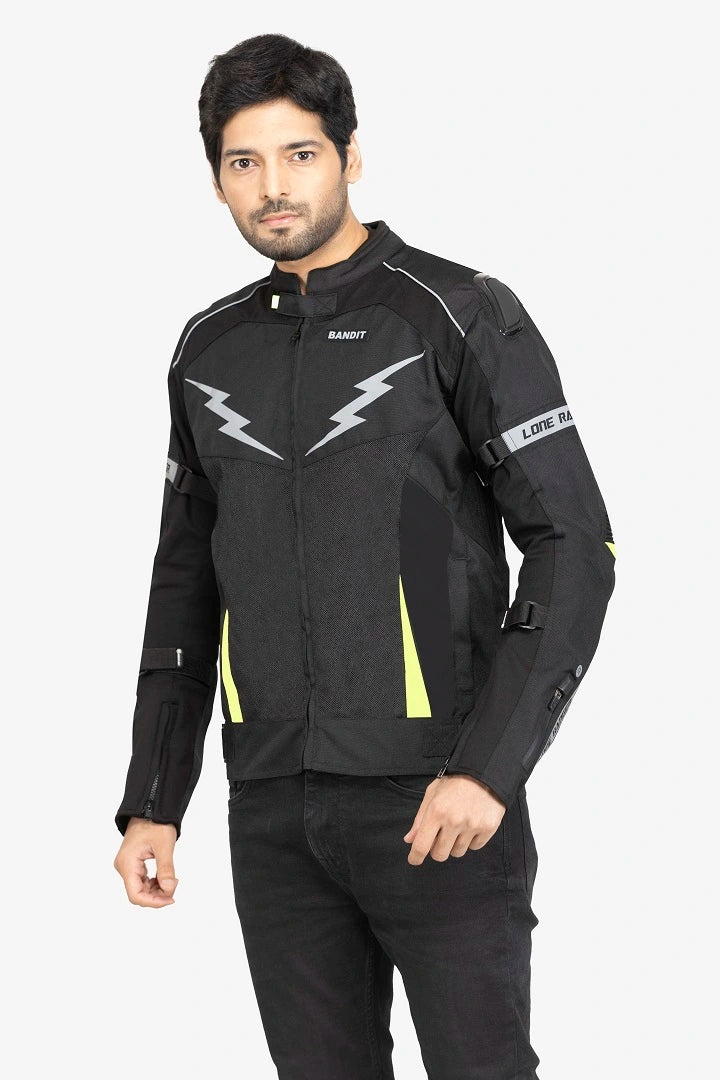Bandit Green Jacket (with Aerodynamic Hump) LONE RANGER