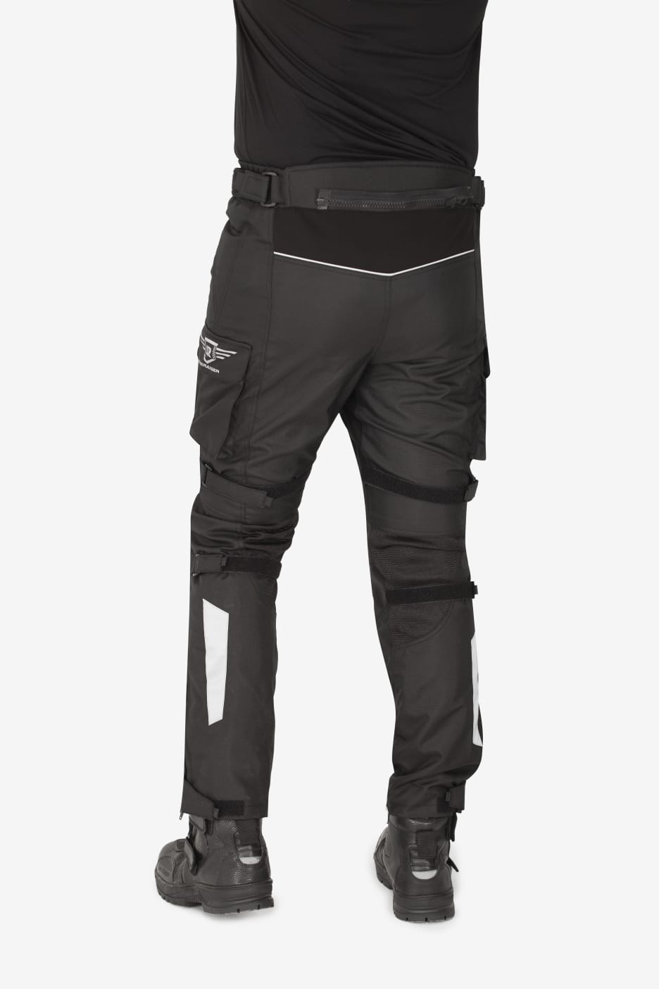 Lone Ranger Trotter Riding Trousers with Tail Bone Protector- Black Lone Ranger