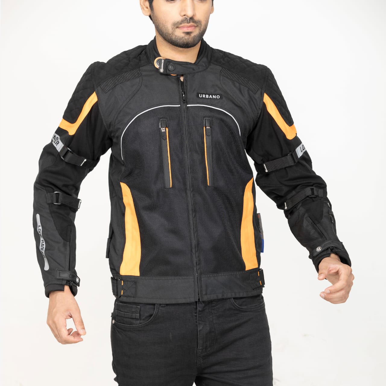 Urbano Riding Jacket (Orange) LONE RANGER