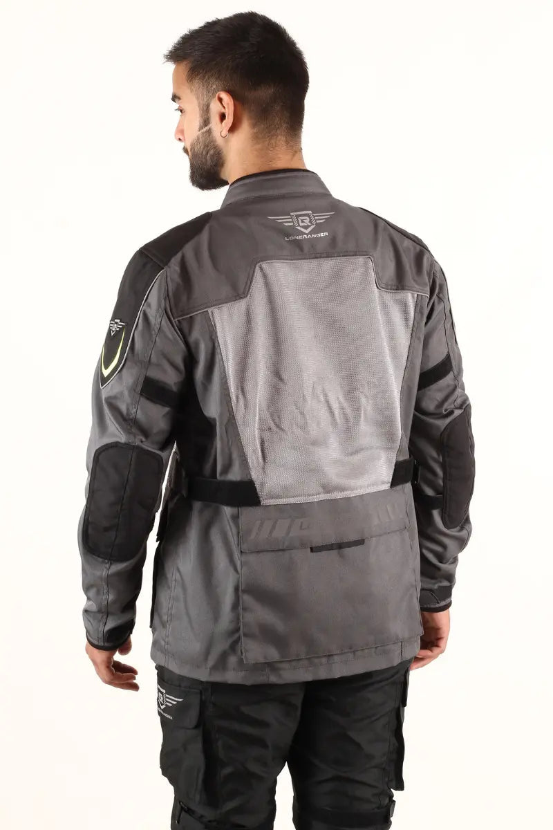 Adventure Touring Jacket- Grey LONE RANGER