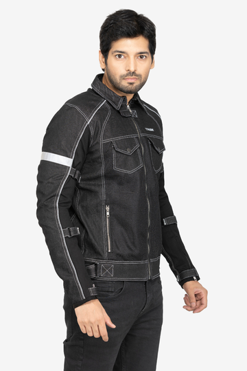 Lone Ranger TRIBE Denim Jacket | Stylish and Durable Riding Gear