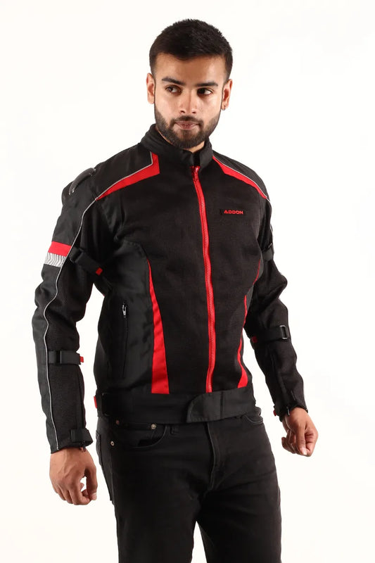 Addon Pro Max Jacket (Black Red) Lone Ranger