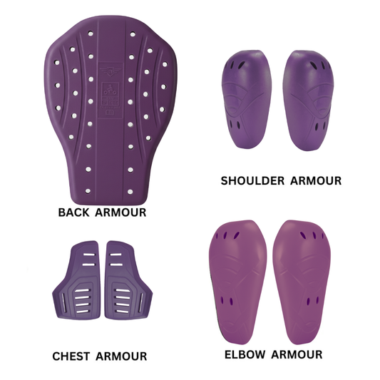 Riding Jacket Protector Set (M-Spine,Chest,Shoulder & Elbow Armour) LONE RANGER