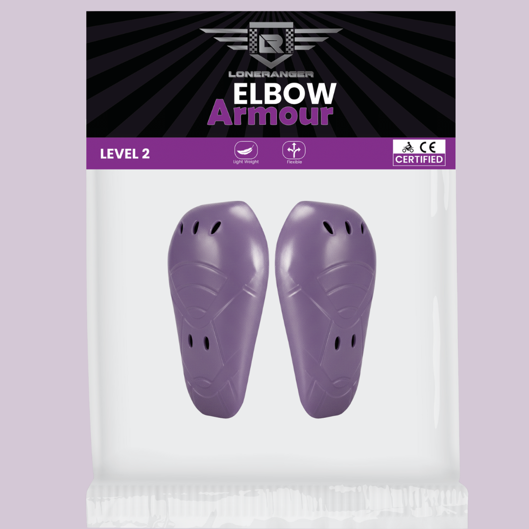 Elbow Armour Set Black LONE RANGER