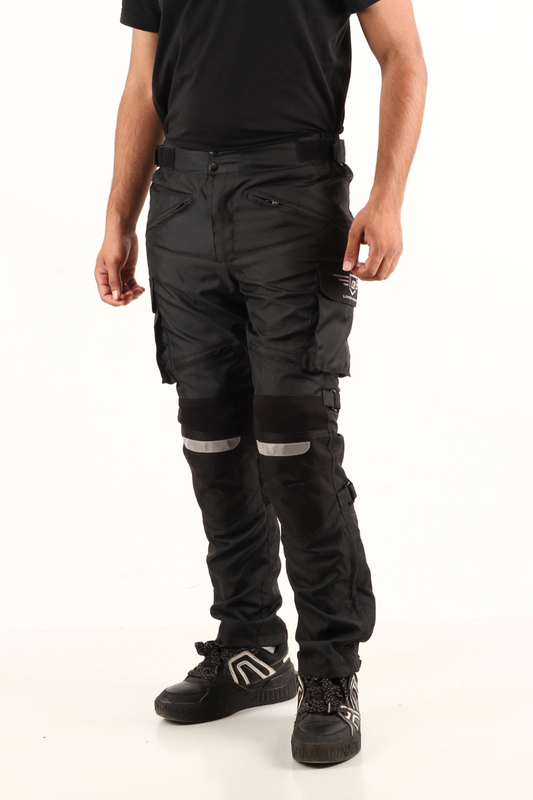 Lone Ranger Trotter Riding Trousers with Tail Bone Protector- Black