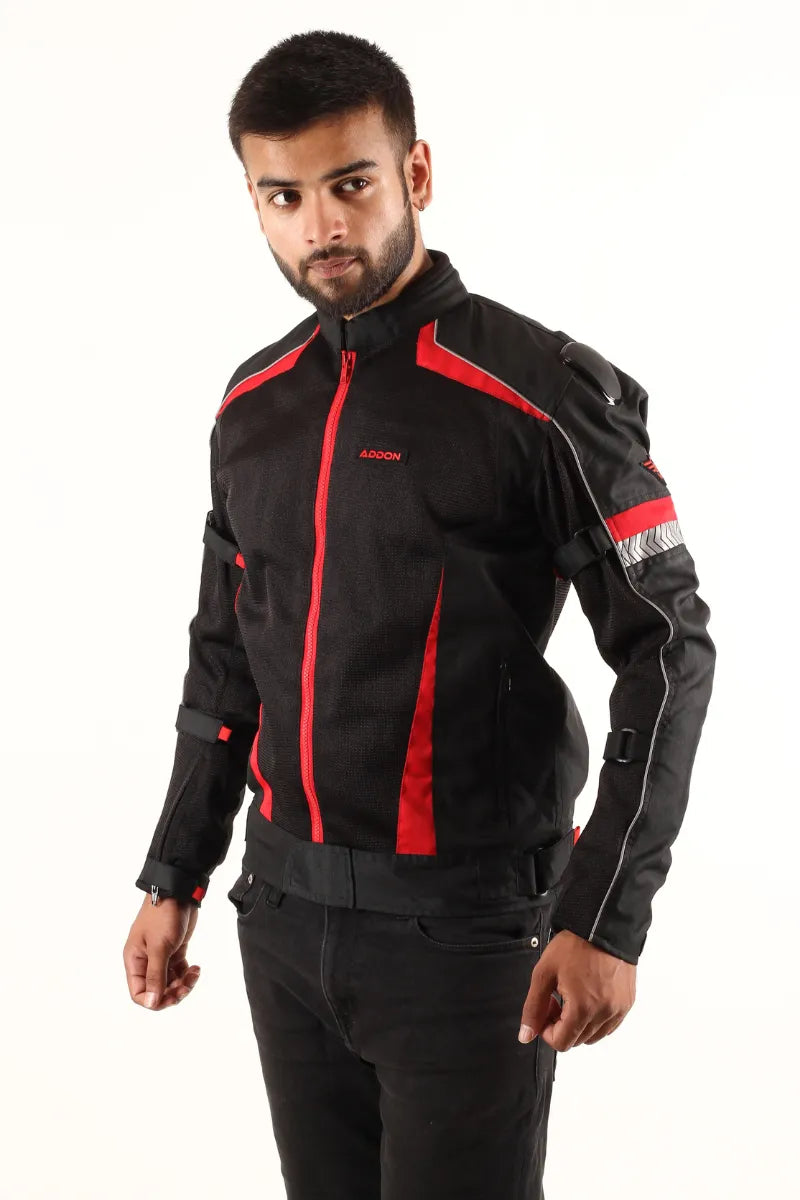 Addon Pro Max Jacket (Black Red) Lone Ranger