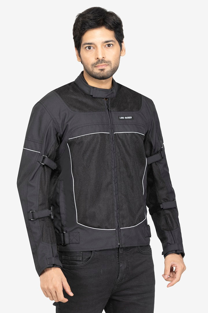 Uno Riding Jacket (Black) - LONE RANGER