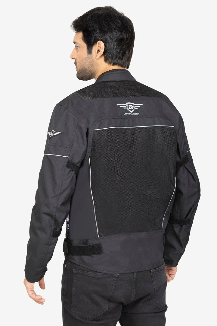 Uno Riding Jacket (Black) - LONE RANGER