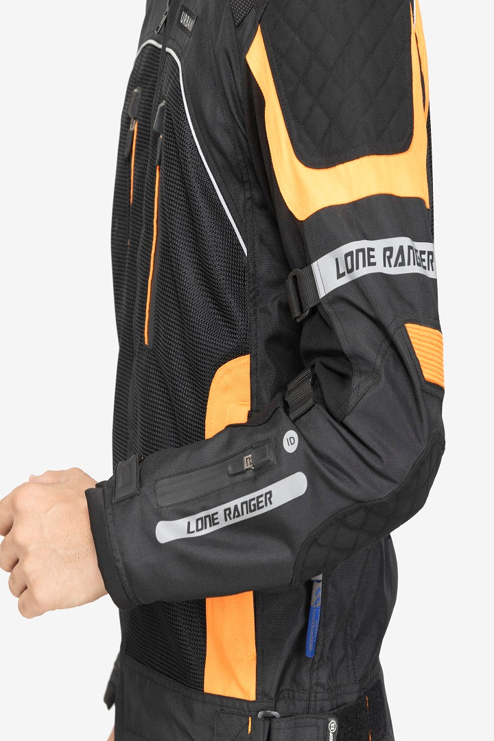 Urbano Riding Jacket (Orange) - LONE RANGER