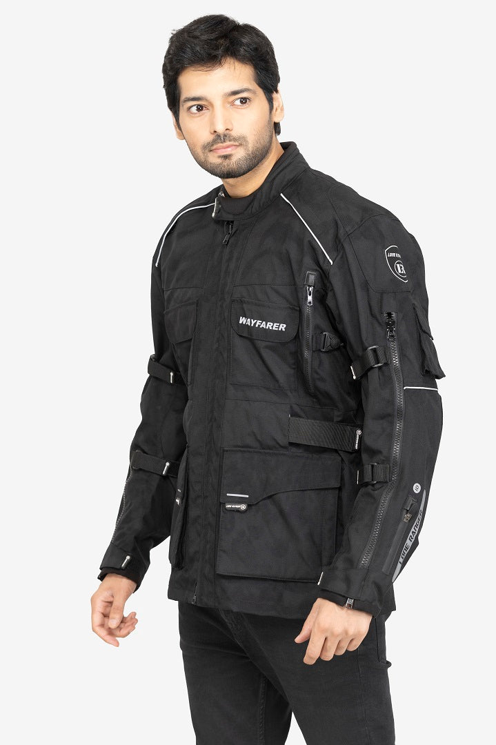 Wayfarer Touring Jacket (Black) - LONE RANGER