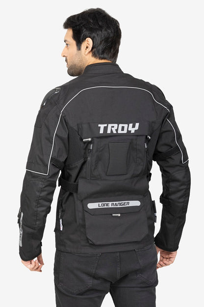 Troy Touring Jacket - Black - LONE RANGER