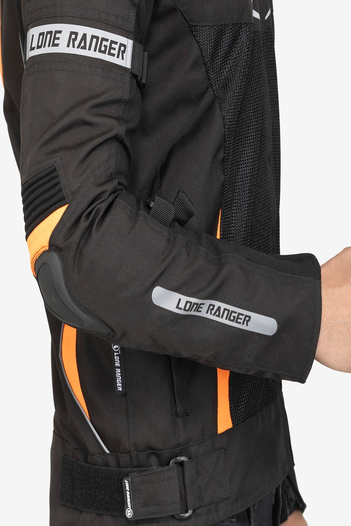 Bandit Orange Jacket (with Aerodynamic Hump) - LONE RANGER