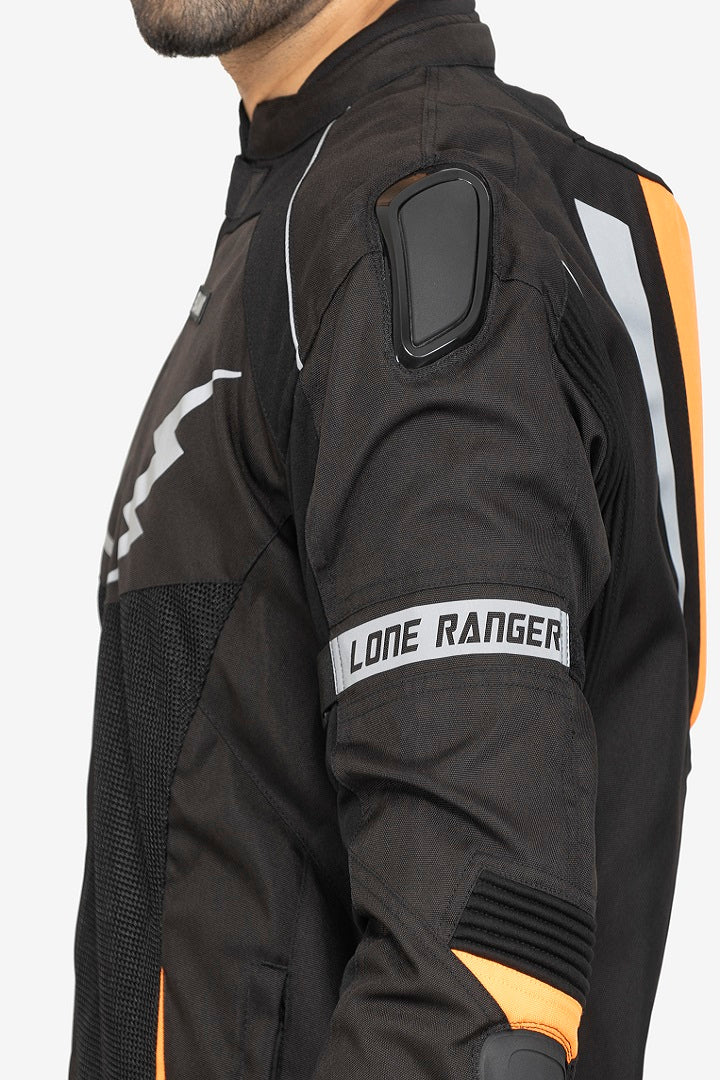 Bandit Orange Jacket (with Aerodynamic Hump) - LONE RANGER