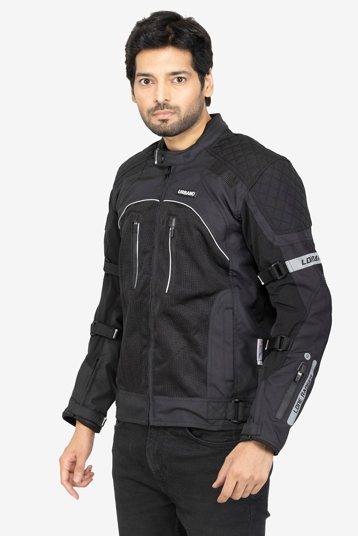 Urbano Riding Jacket (Black) - LONE RANGER