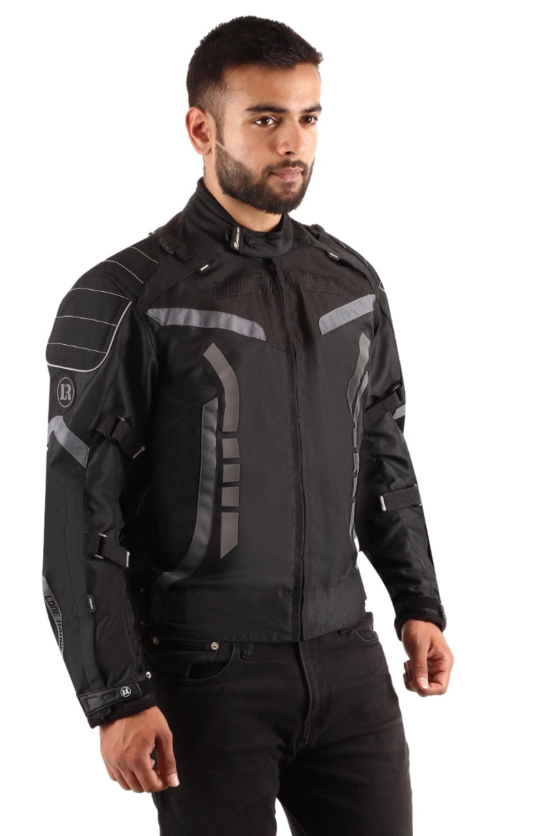 Adonis Bike Riding Jacket (Black) LONE RANGER