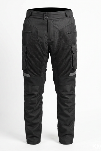 Lone Ranger Addon Riding Pants with Tail Bone Protector- Black