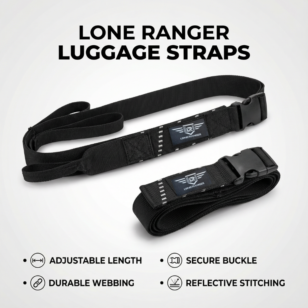 Lone Ranger Luggage Straps Lone Ranger