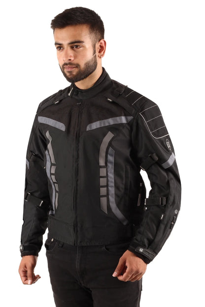 Adonis Bike Riding Jacket (Black) LONE RANGER