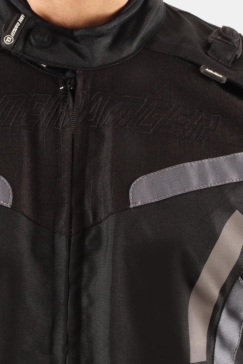 Adonis Bike Riding Jacket (Black) LONE RANGER