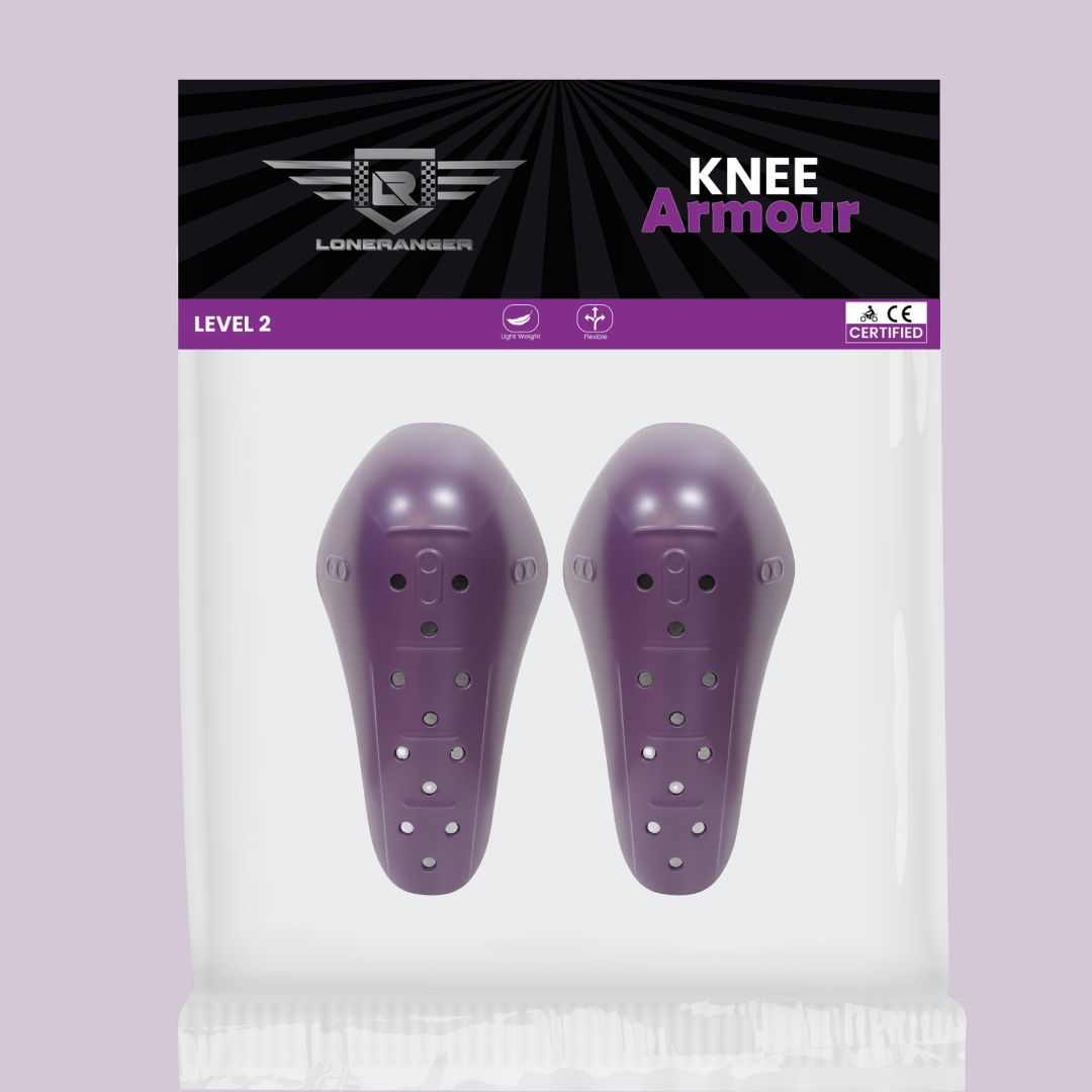 Knee Protector Armour Black LONE RANGER