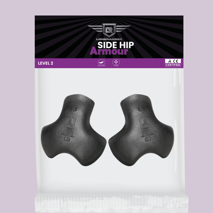Hip Armour Set Black LONE RANGER