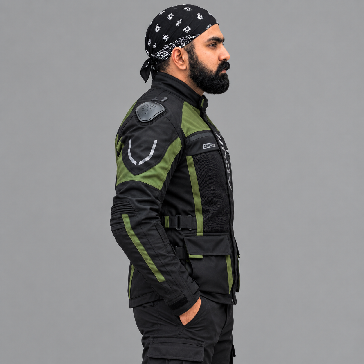 ADVII Jacket Single Layer (Olive Green) LONE RANGER