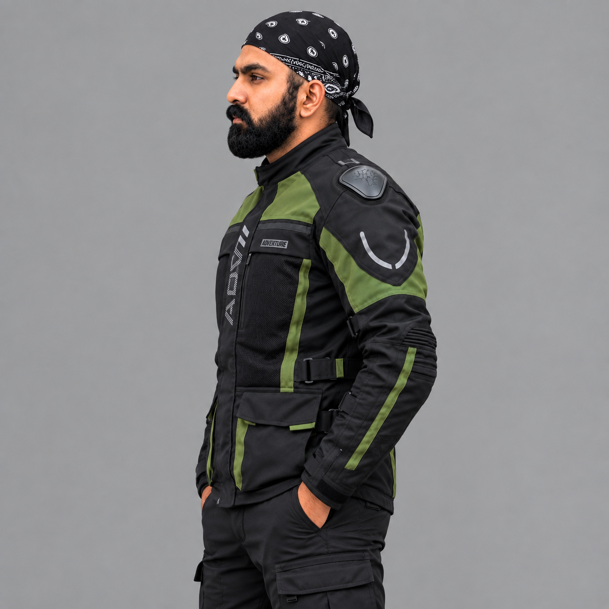 ADVII Jacket Single Layer (Olive Green) LONE RANGER