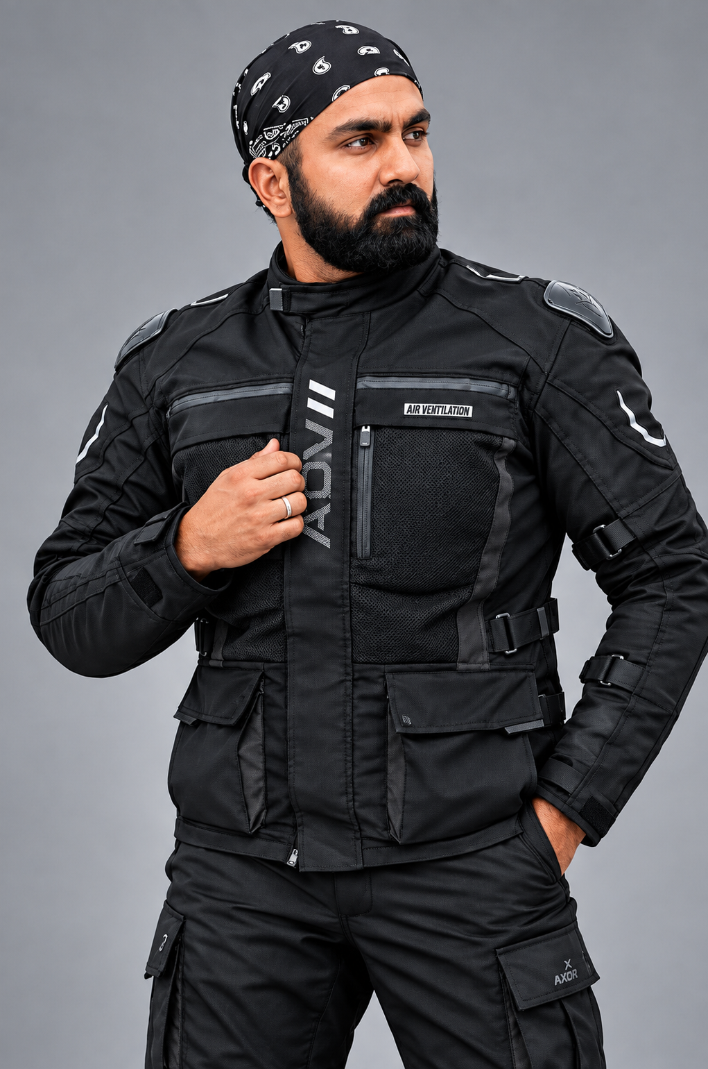 ADVII Jacket Single Layer (Black) LONE RANGER