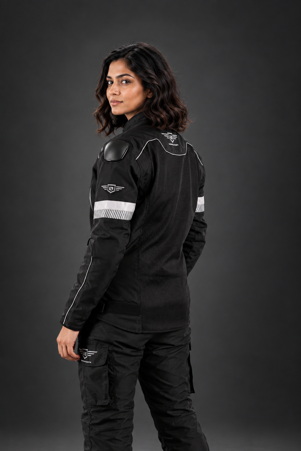 Women Addon Pro Jacket (Black/Grey) Loneranger India