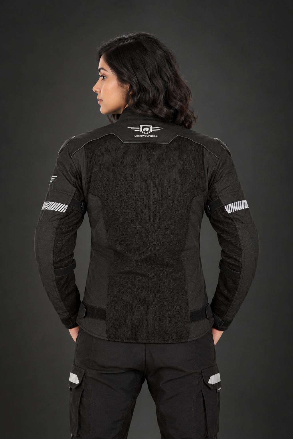 Women Addon Pro Jacket (All black) Loneranger India