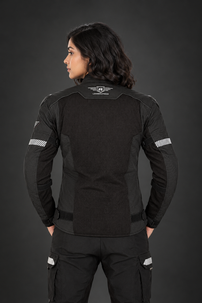Women Addon Pro Jacket (All black) Loneranger India