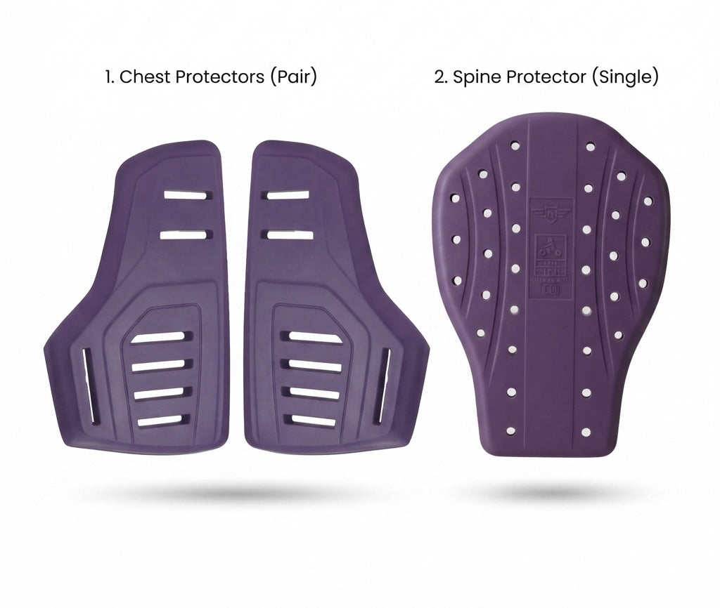 Chest Protector + Spine Protector Combo LONE RANGER