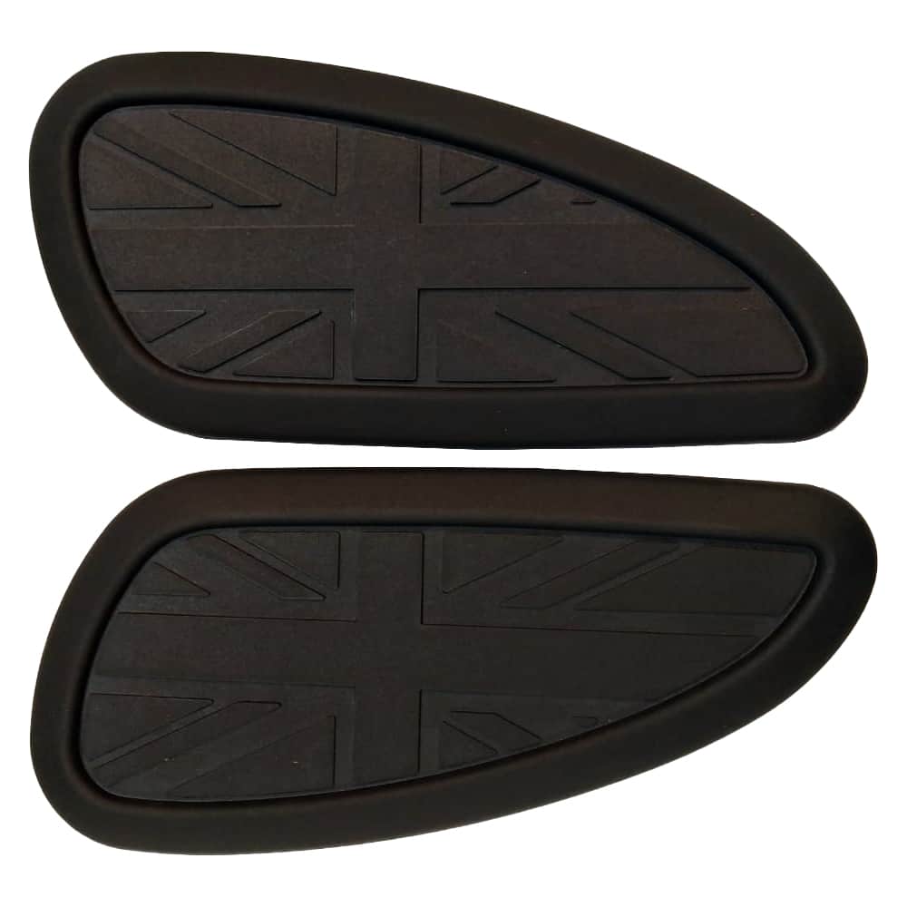 Lone Ranger Union Jack Biker Knee Pads for INT/GT650