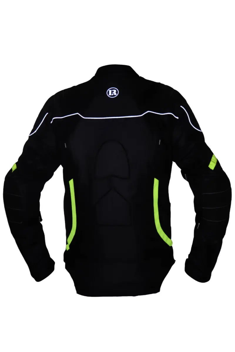 Adonis Bike Riding Jacket (Lime) Lone Ranger