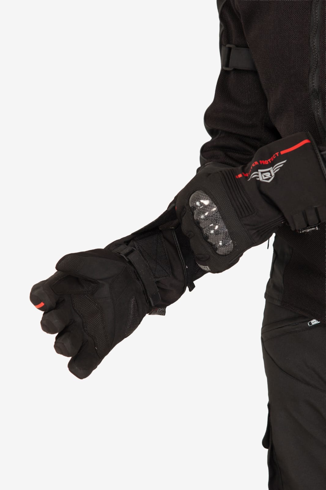 Lone Ranger Dryd V2 Waterproof Riding Gloves-Black Lone Ranger