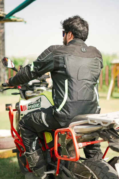 Adonis Bike Riding Jacket (Lime) Lone Ranger