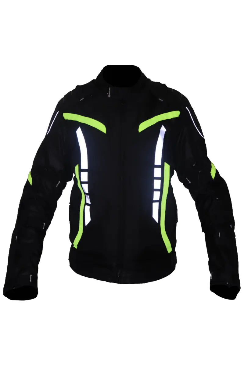 Adonis Bike Riding Jacket (Lime) Lone Ranger