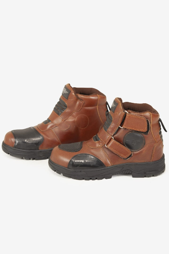 Wanderer Leather Touring Brown Boots LONE RANGER