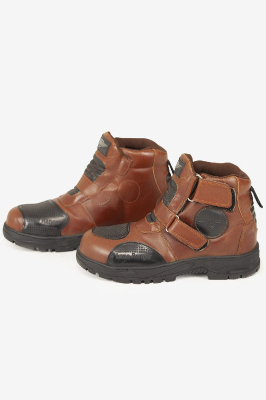 Wanderer Leather Touring Brown Boots LONE RANGER