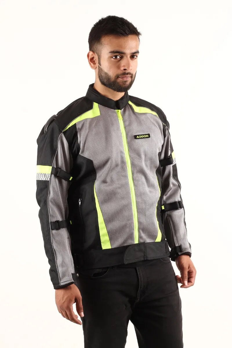 Addon Pro Max Jacket (Black Neon Green) Lone Ranger