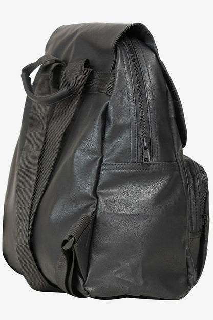 Lone Ranger Noir Leather Women Backpack LONE RANGER