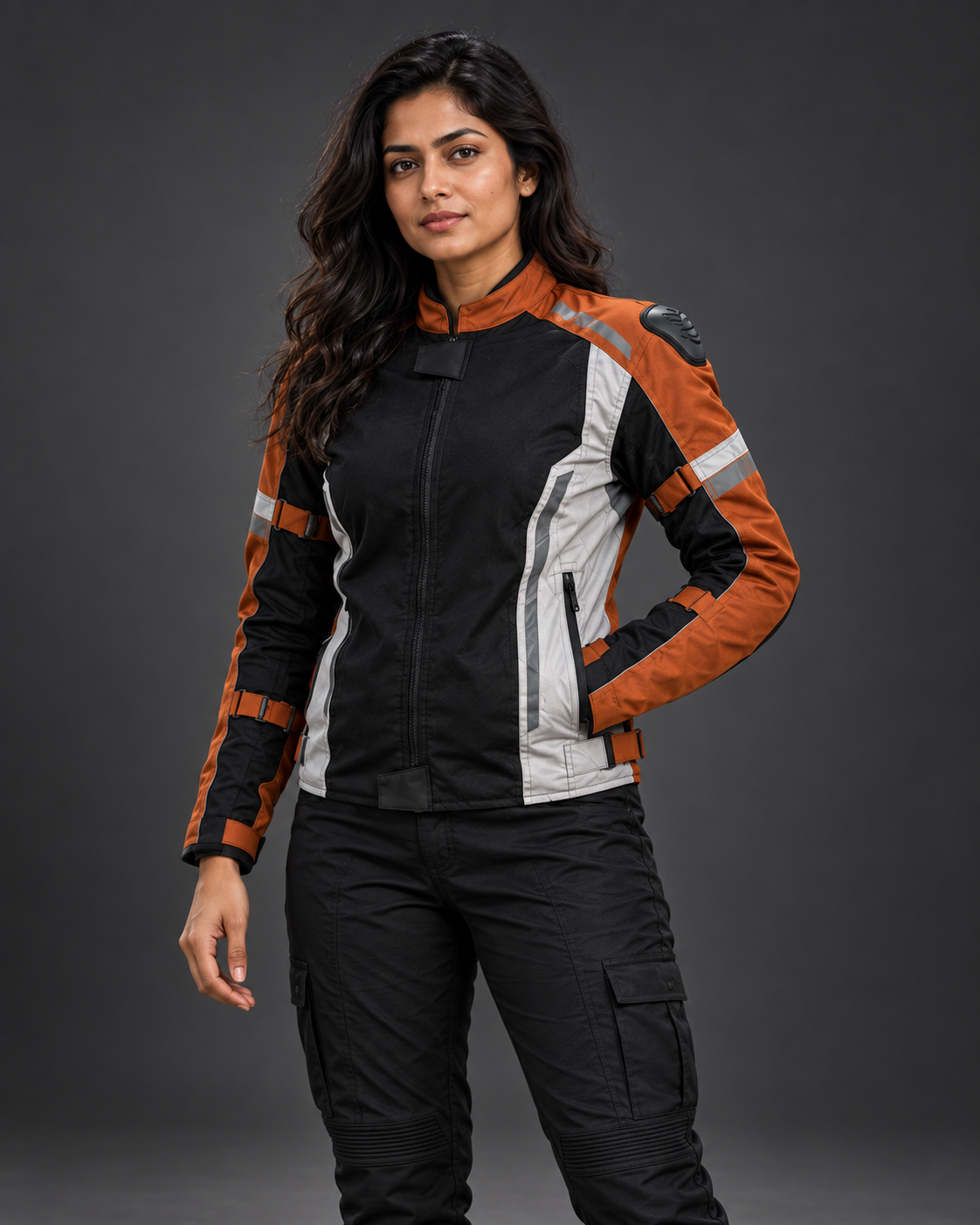 Women's Addon Pro Jacket Black/Rust LONE RANGER